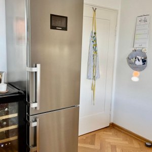..mit Kühlschrank