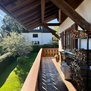 Der Balkon Richtung Süden-Ost