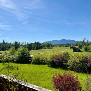 Der Blick vom Balkon