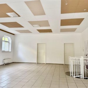 Blick zu den Einzelzimmern